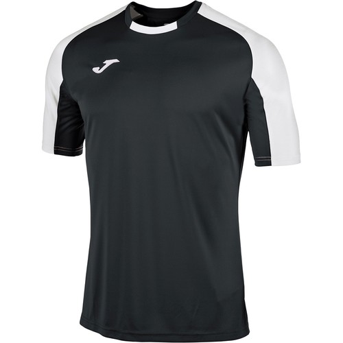 Joma Camiseta Essential negro camisetas entrenamiento fútbol corta niño | Forum Sport