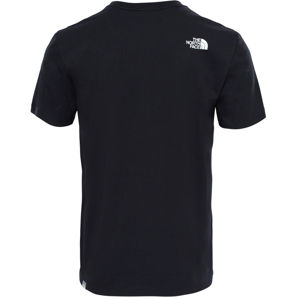 The North Face camiseta montaña manga corta hombre M S/S NEVER STOP EXPLORING TEE - EU vista trasera