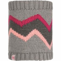 Buff tubular infantil KNITTED POLAR FLEECE NECKWARMER ARILD GREY vista frontal