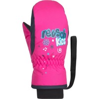 Reusch manoplas esquí niño KIDS MITTEN PINK vista frontal