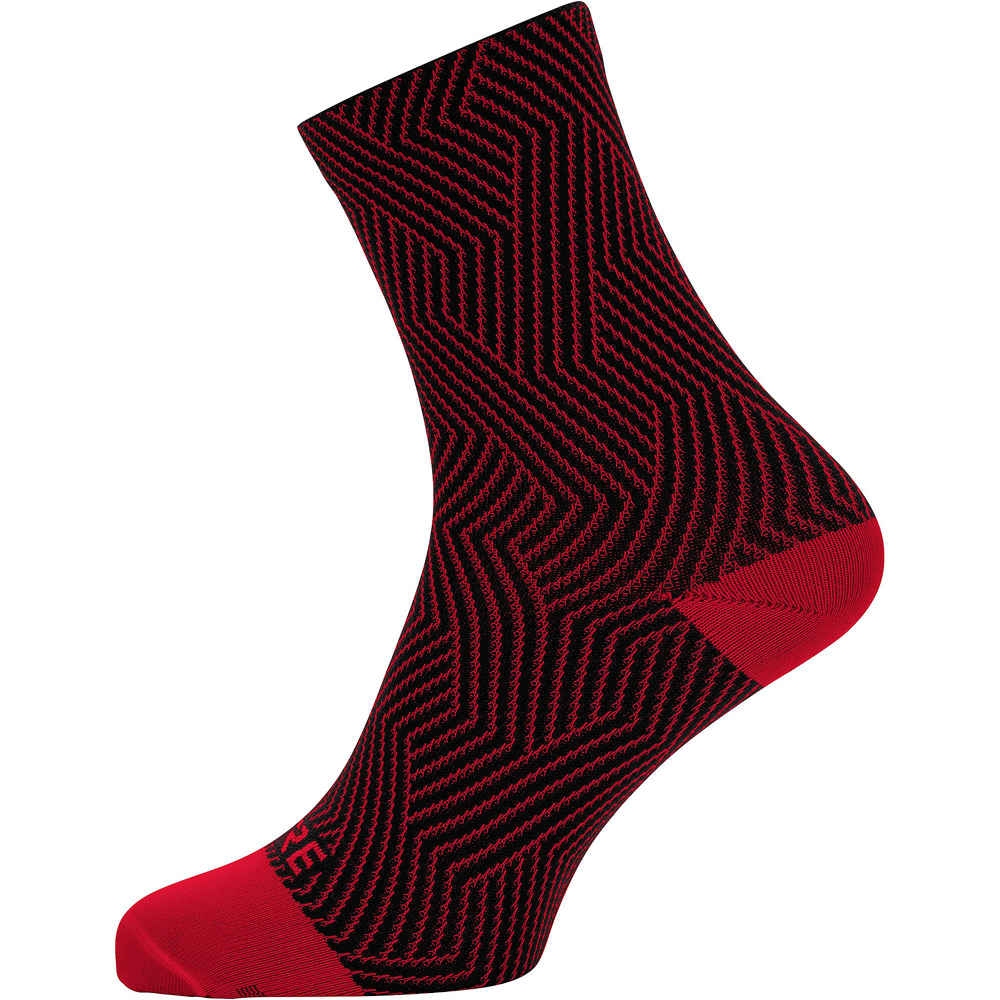 Gore calcetines ciclismo GORE C3 Optiline Mid Socks vista frontal