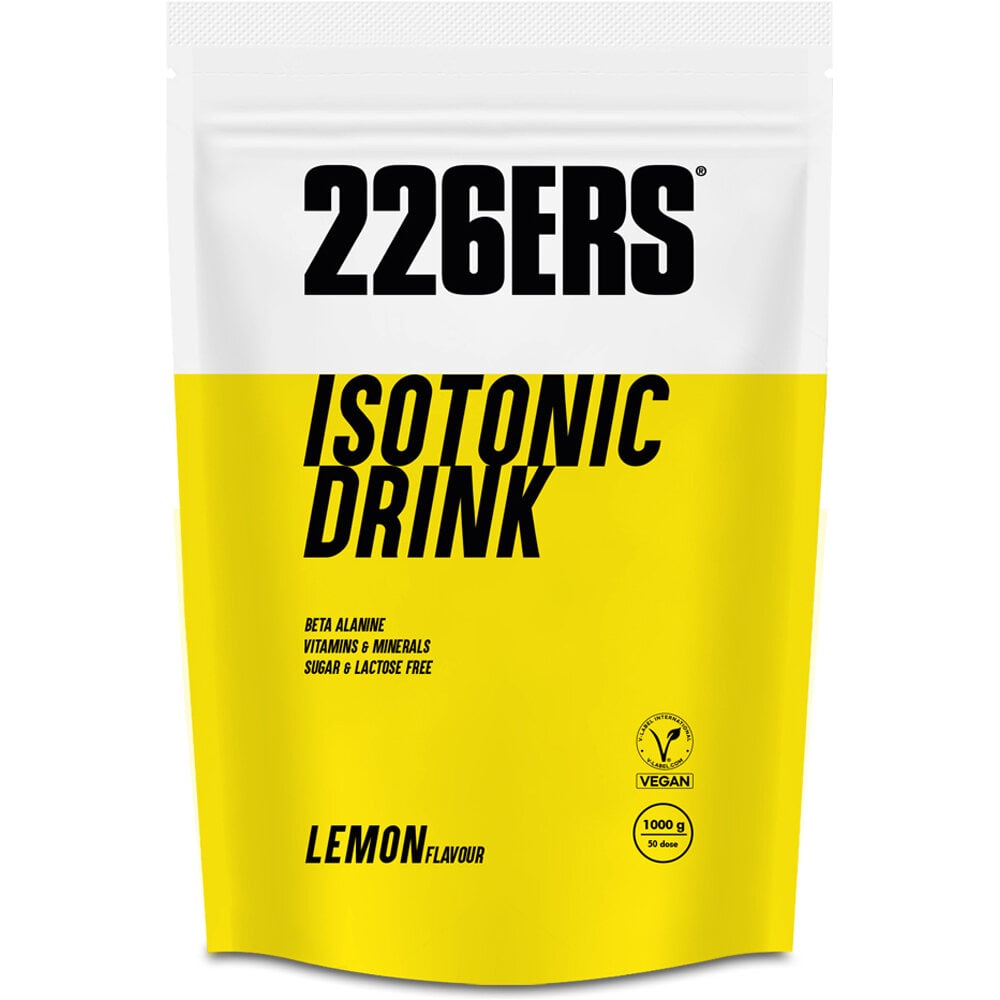 226ers isotonic drink 1kg lemon hidratación