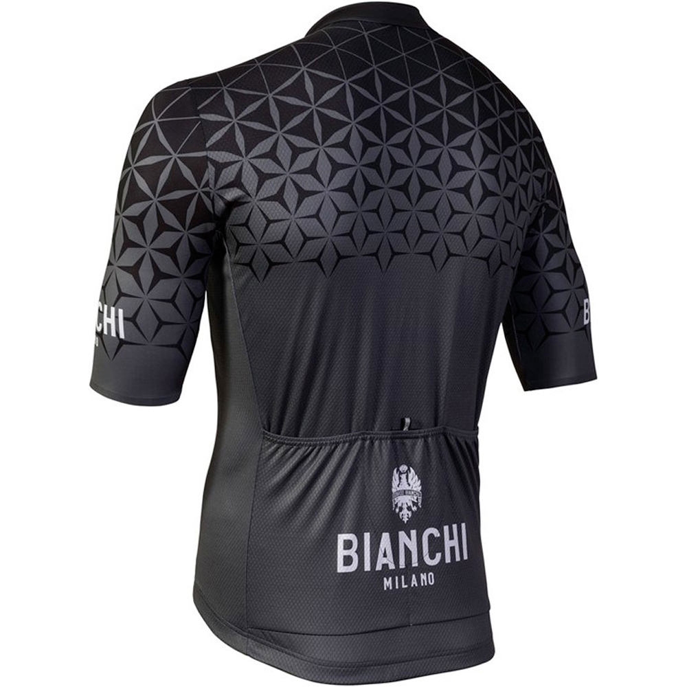 Bianchi Milano maillot manga corta hombre CONCA vista trasera