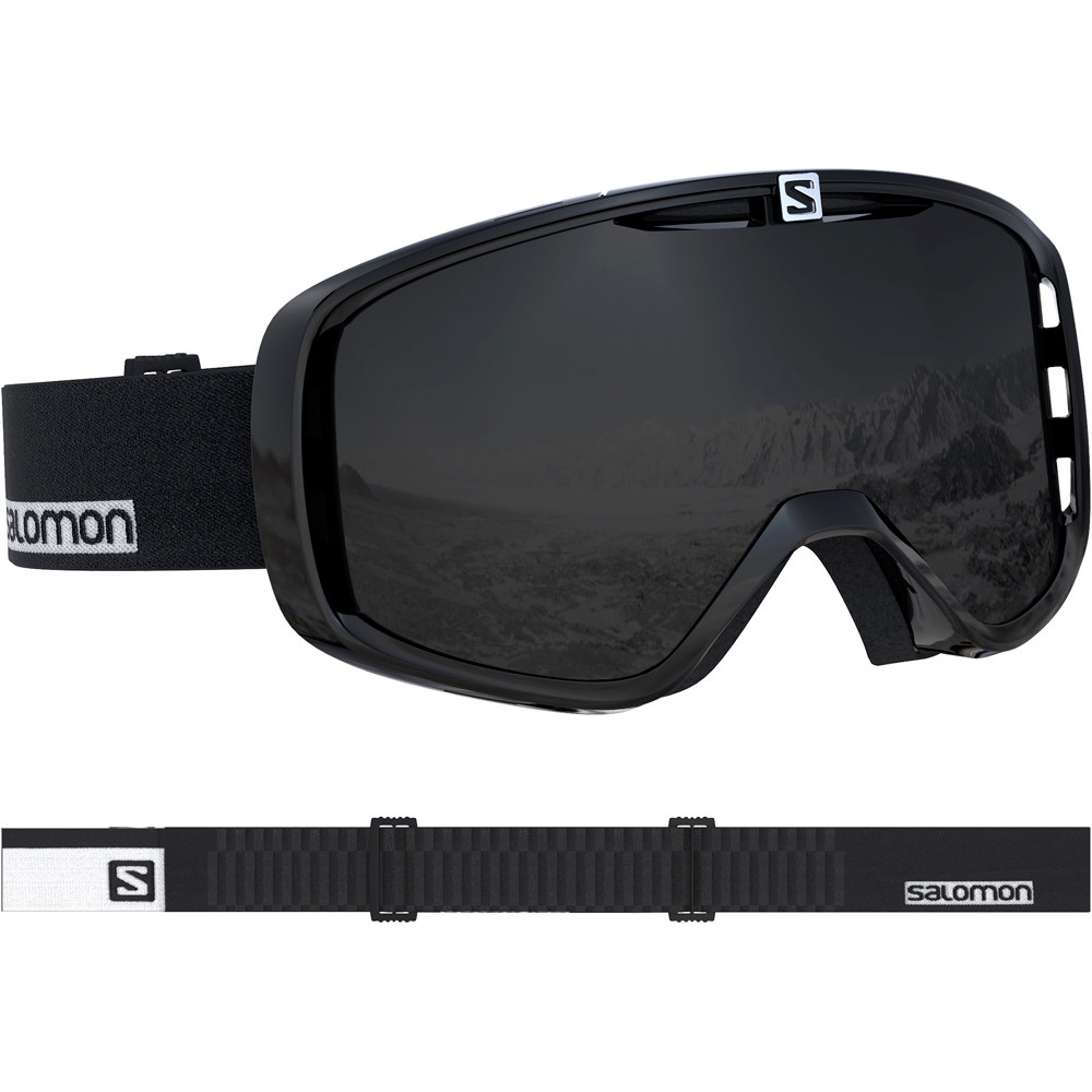 Salomon gafas ventisca AKSIUM BK vista frontal