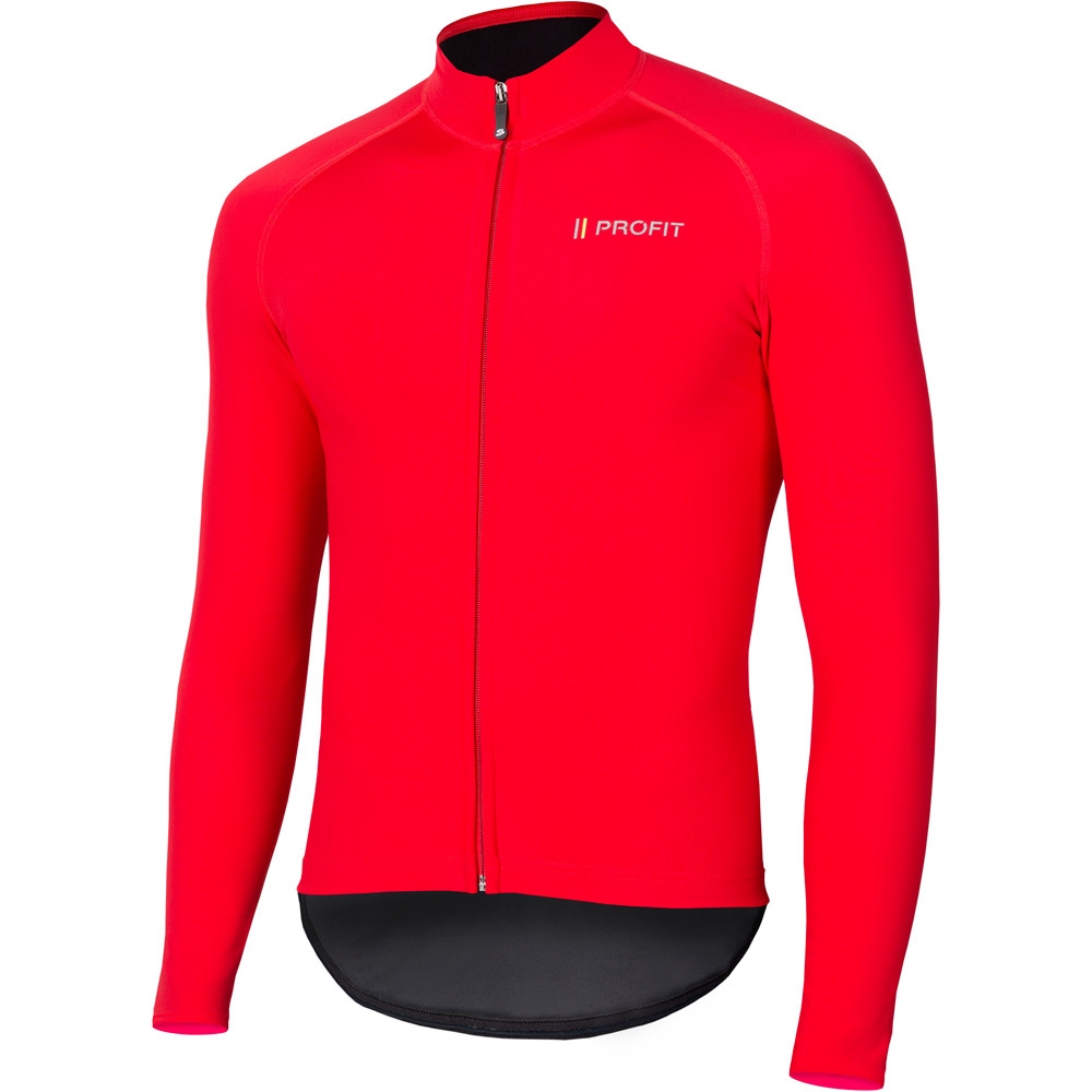 Spiuk cortavientos ciclismo hombre MAILLOT/L PROFIT COLD&RAIN HOMBRE ROJO vista frontal