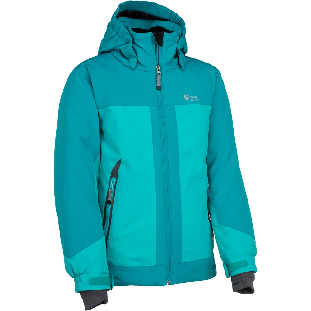 Neak Peak chaqueta impermeable niño MARIANA GSF vista frontal