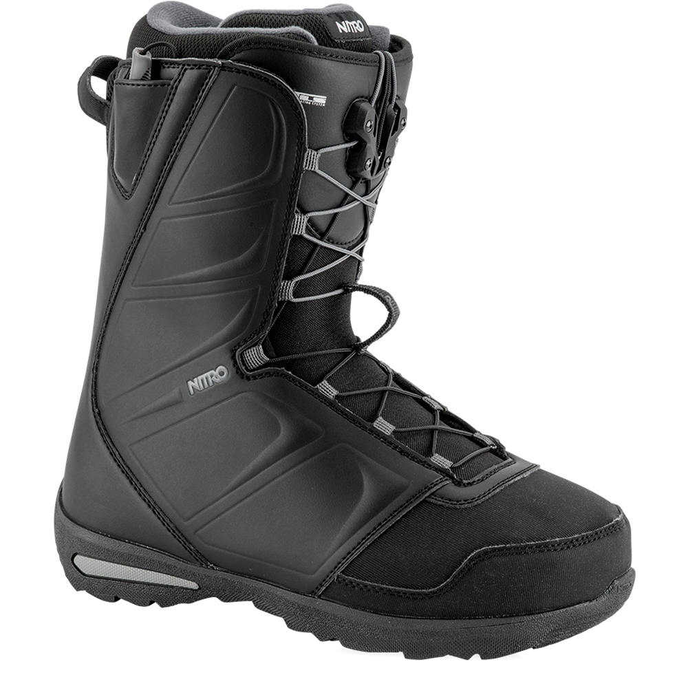 Nitro botas snowboard hombre VAGABOND TLS BLACK lateral exterior