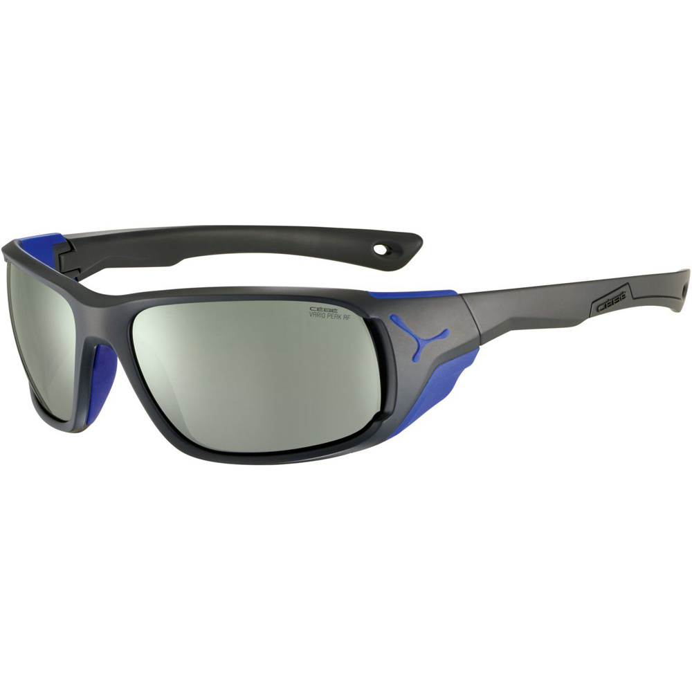 Cebe gafas deportivas JORASSES L MATT GREY BLUE Zone Vario Gre vista frontal