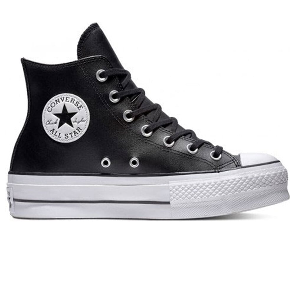 Chuck taylor all star lift zapatilla moda mujer Negro (36,5)