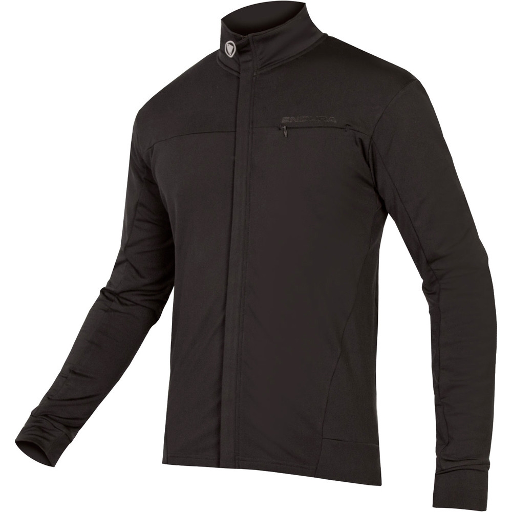 Xtract roubaix maillot manga larga hombre Negro (S)