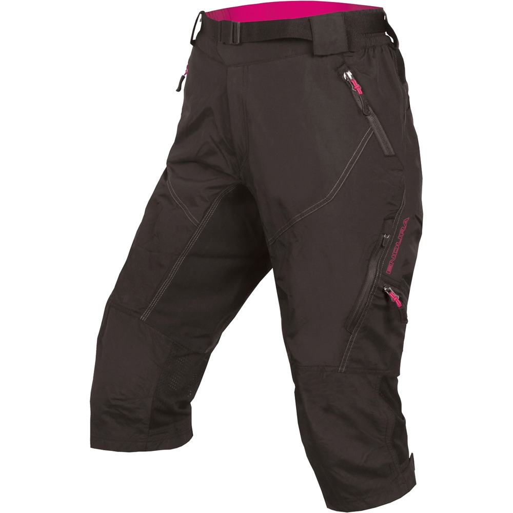 Endura pantalón corto ciclismo mujer Short 3/4 Hummvee II de mujer vista frontal