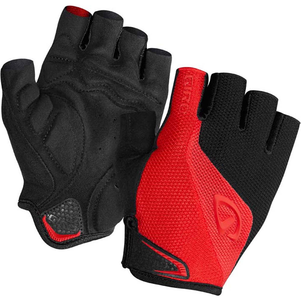 Giro guantes cortos ciclismo BRAVO vista frontal