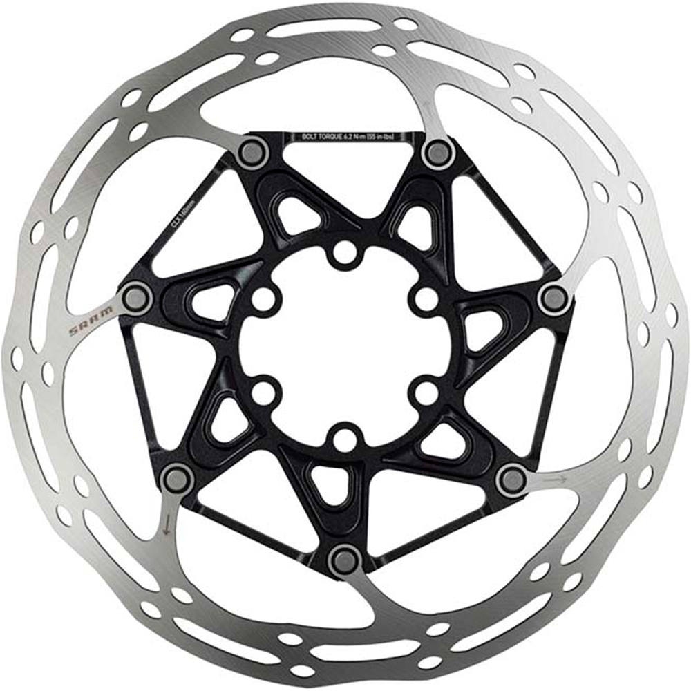 Centerline 2pz biselado 180mm pastillas discos y accesorios freno Negro (UNICA)