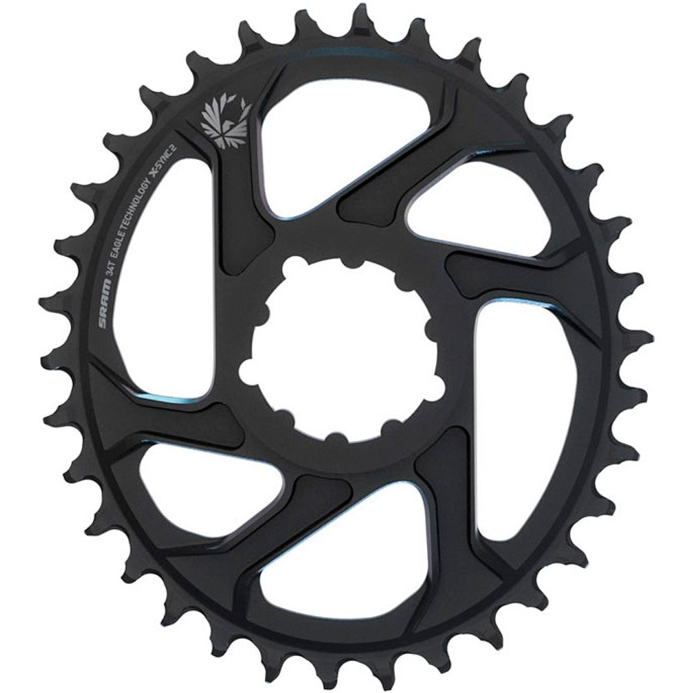 Sram platos mtb X-SYNC EAGLE OVAL 34D DM 6 vista frontal