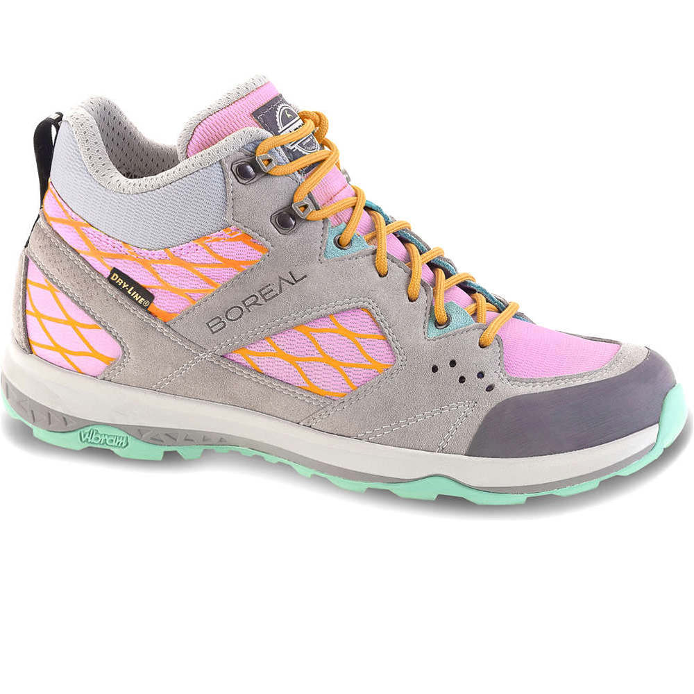 Amazona mid bota trekking mujer Rosa (38)