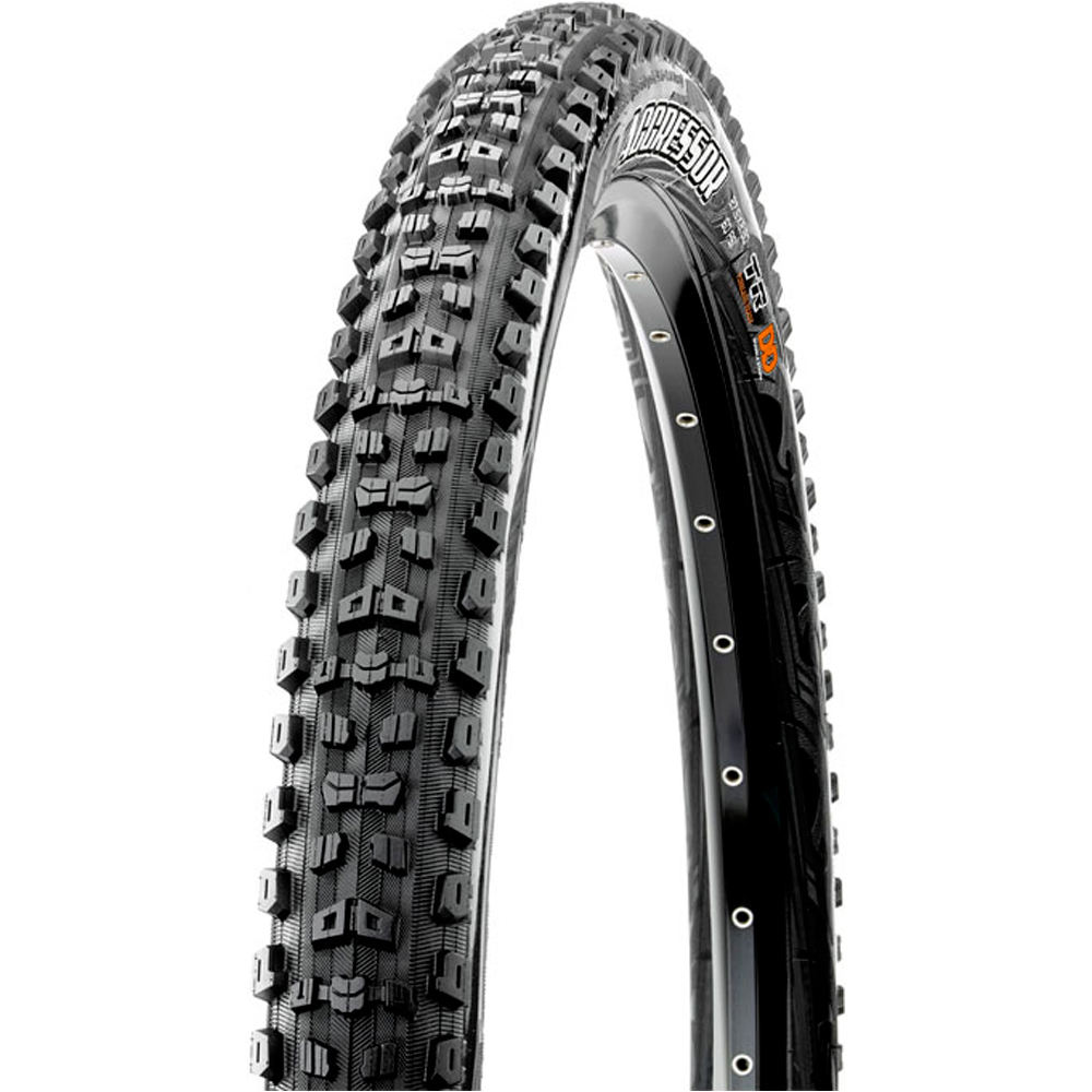 Cubierta de MTB Maxxis aggressor 29x250 wt 120x2 fold tr/dd