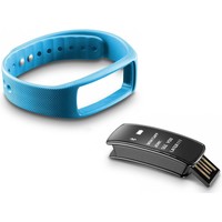 Cellular Line pulsera de actividad BLUE FITNESS TRACKER TOUCH 01