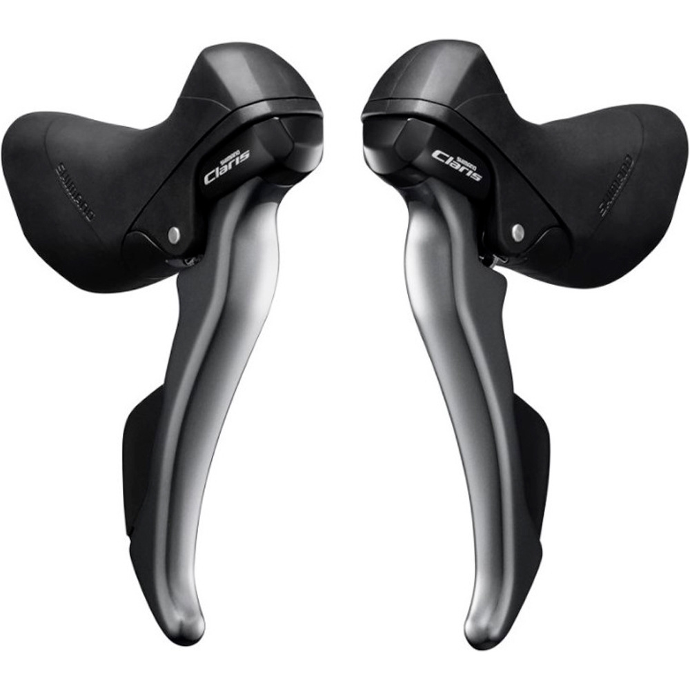 Shimano Par palancas claris r2000 8x2v manetas bicicleta carretera