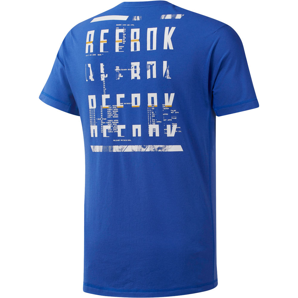 Reebok camiseta fitness hombre OST SpeedWick Move Tee vista trasera