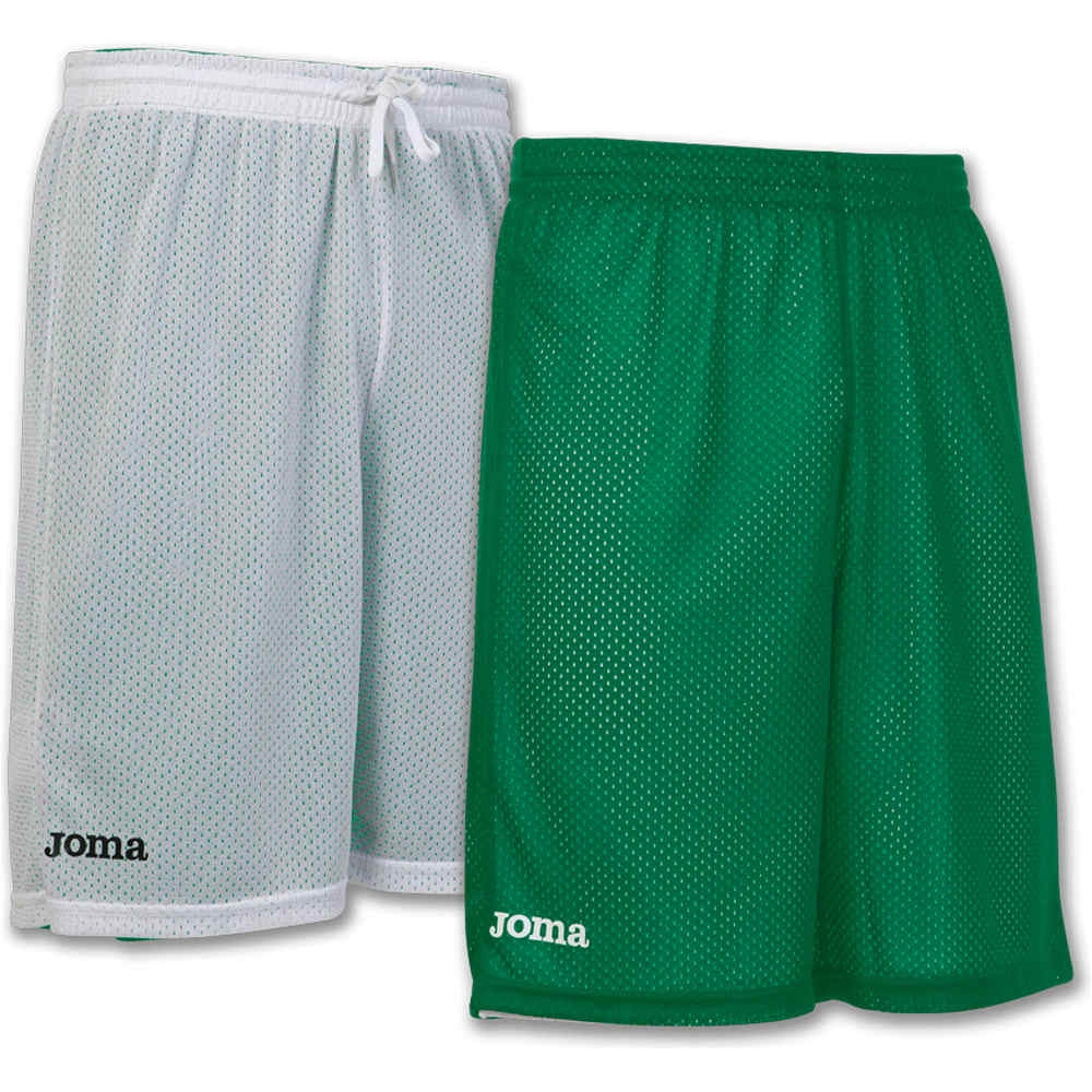 Joma pantalón baloncesto SHORT BASKET REVERSIBLE ROOKIE vista frontal