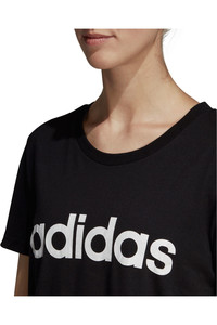 adidas camiseta manga corta mujer W E LIN SLIM T vista detalle