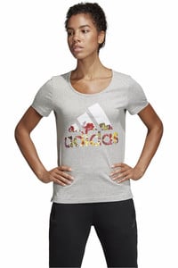 adidas camiseta manga corta mujer BOS Flower Tee vista frontal