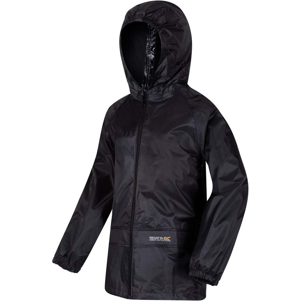 Regatta chubasquero impermeable niño Kids Stormbrk Jkt NE vista frontal