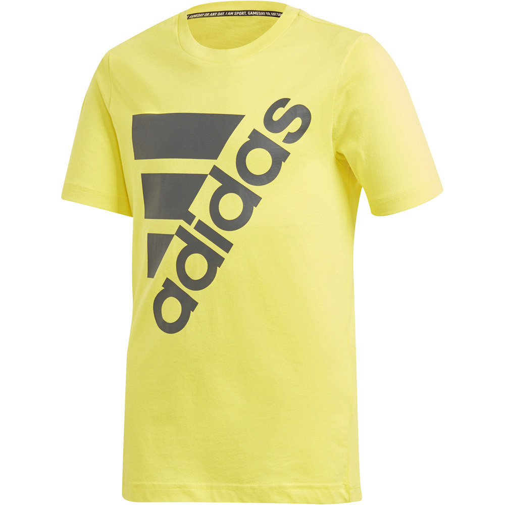 adidas camiseta manga corta niño YB MH BOS T2 vista frontal