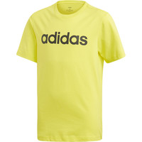 adidas camiseta manga corta niño YB E LIN TEE vista frontal