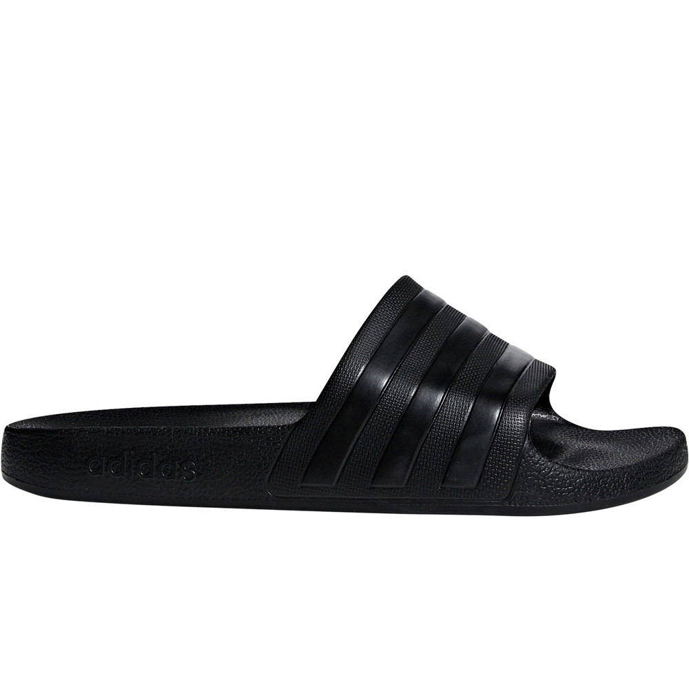 Adilette aqua chanclas mujer Negro (4)
