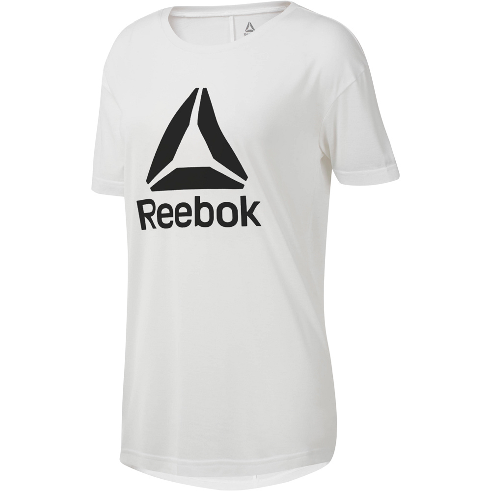 Reebok camisetas fitness mujer WOR SUPREMIUM  2.0 TEE BL vista frontal