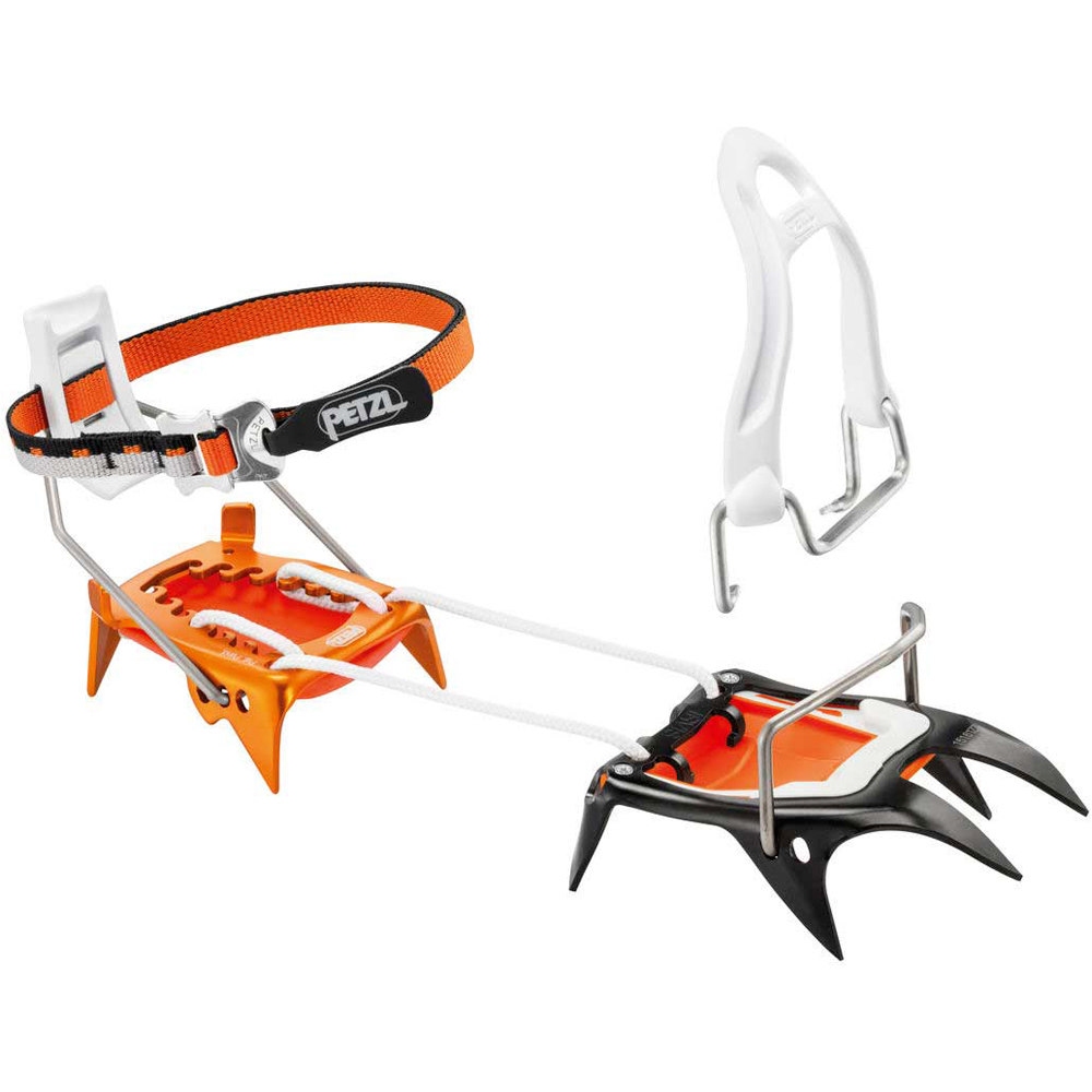 Petzl crampones IRVIS HYBRID LLU CRAMPONES vista frontal