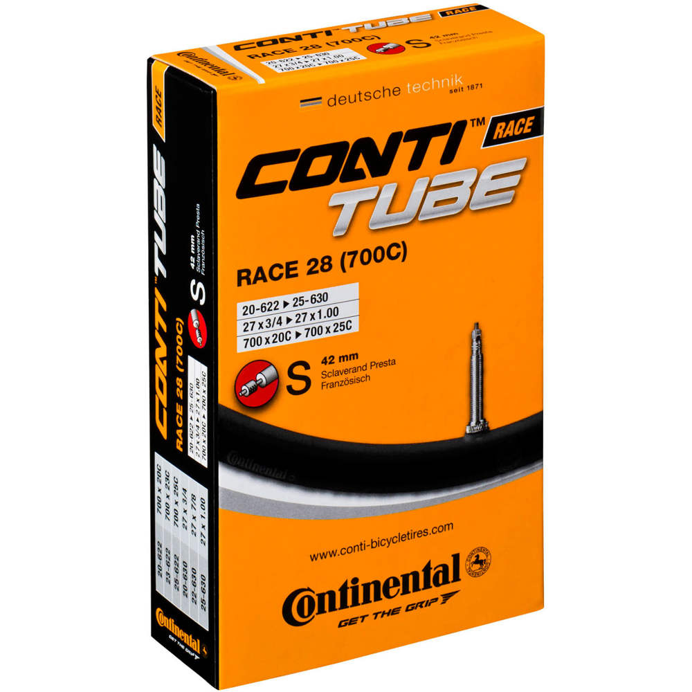 Continental 700x28-32-37 presta 42 mm cámara bicicleta carretera
