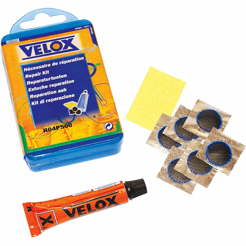 Velox parches bicicleta CAJA PARCHES VELOX SPORT vista frontal