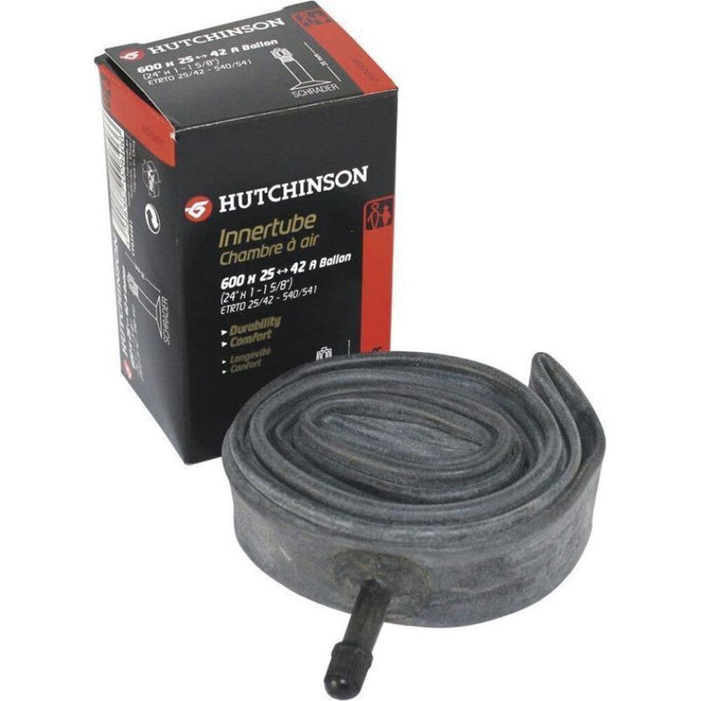 Hutchinson 600x25-42 schrader cámara bicicleta paseo