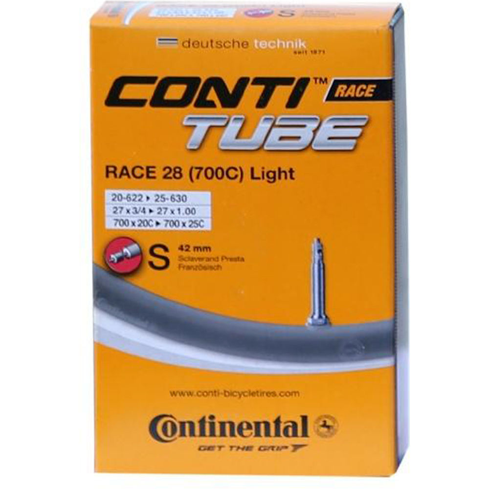 Continental 700x25-32 presta 42 mm cámara bicicleta carretera