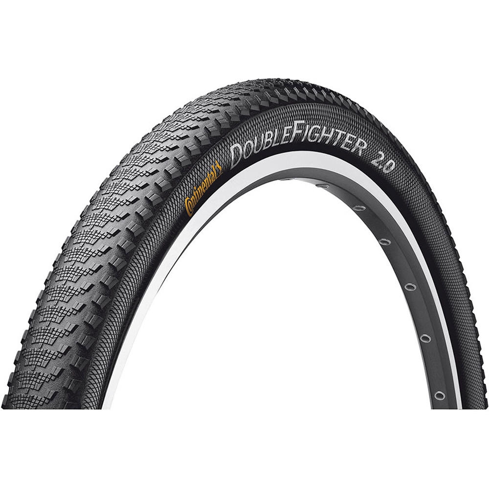Cubierta de MTB Continental double fighter iii 275x200