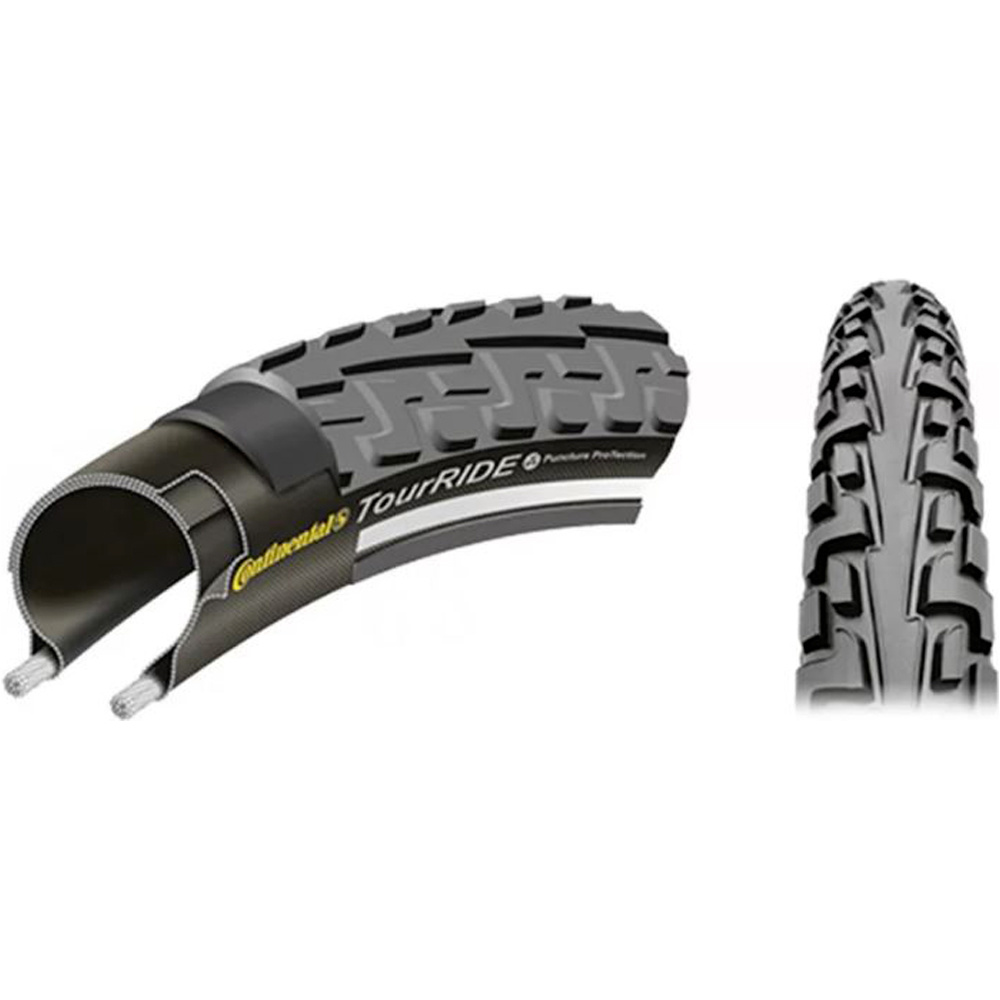Tour ride 700x37c reflex cubiertas bicicleta paseo (UNICA)