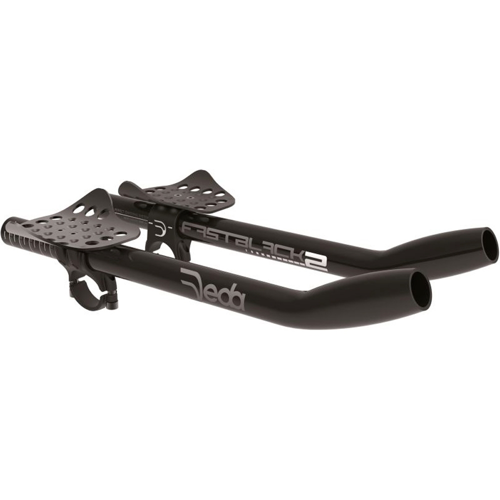 Deda acoples manillar AEROBAR DEDA FAST BLACK 2 31.7 MM CARBON V18 vista frontal