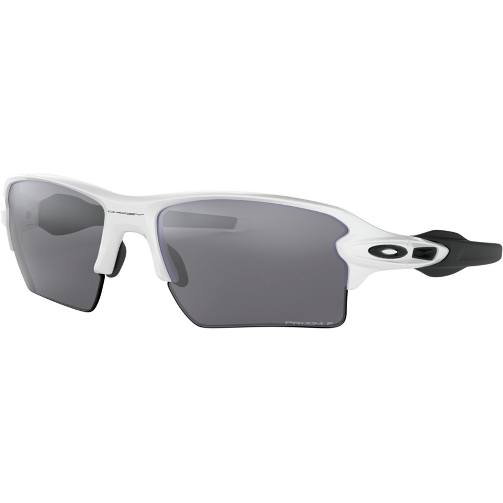 Oakley gafas deportivas Flak 2.0 XL Pol Wht Blk w  PRIZM Blk Pol vista frontal