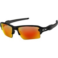 Oakley gafas deportivas Flak 2.0 XL Black Camo w  PRIZM Ruby vista frontal