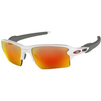 Oakley gafas deportivas Flak 2.0 XL Pol White w  PRIZM Ruby vista frontal