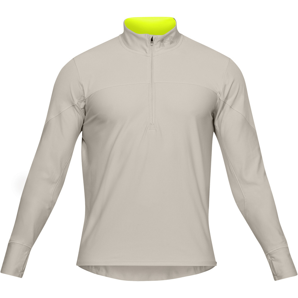 Under Armour camiseta técnica manga larga hombre UA QUALIFIER HALF ZIP vista frontal