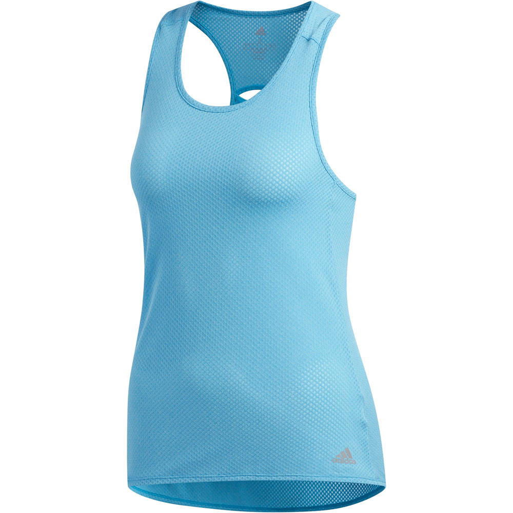 adidas camiseta técnica tirantes mujer RESPONSE TANK W vista detalle