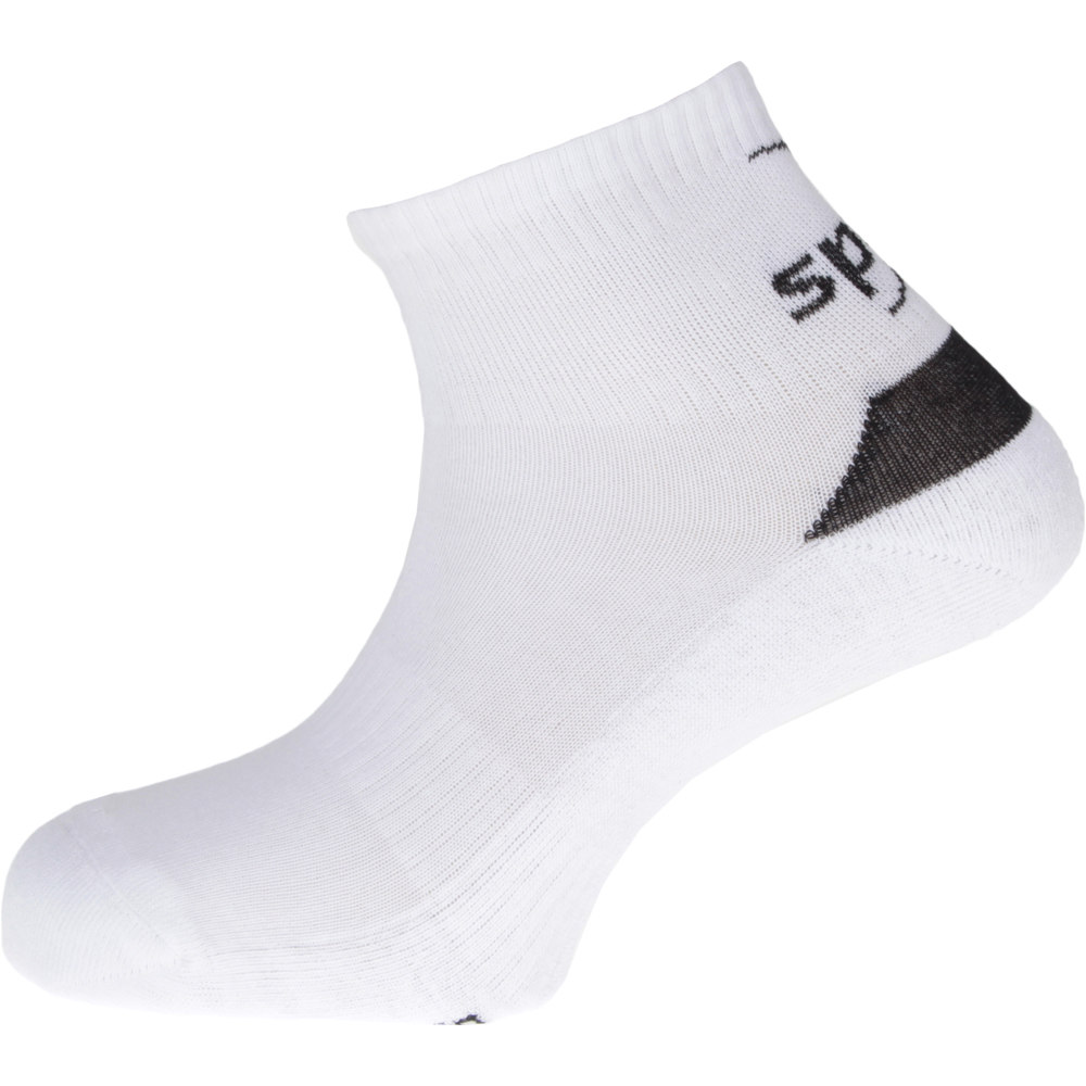 Spyro calcetines running PACK 2 RUNNING RACE 20 BLANCO vista frontal