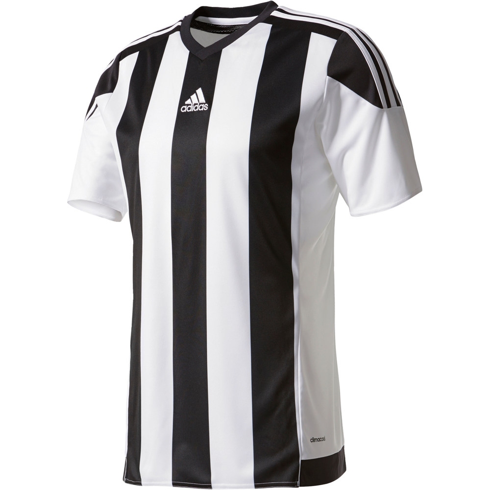 adidas camisetas entrenamiento futbol manga corta niño STRIPED 15 JSY vista frontal