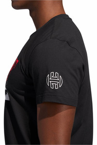 adidas camiseta baloncesto HARDEN ART vista detalle