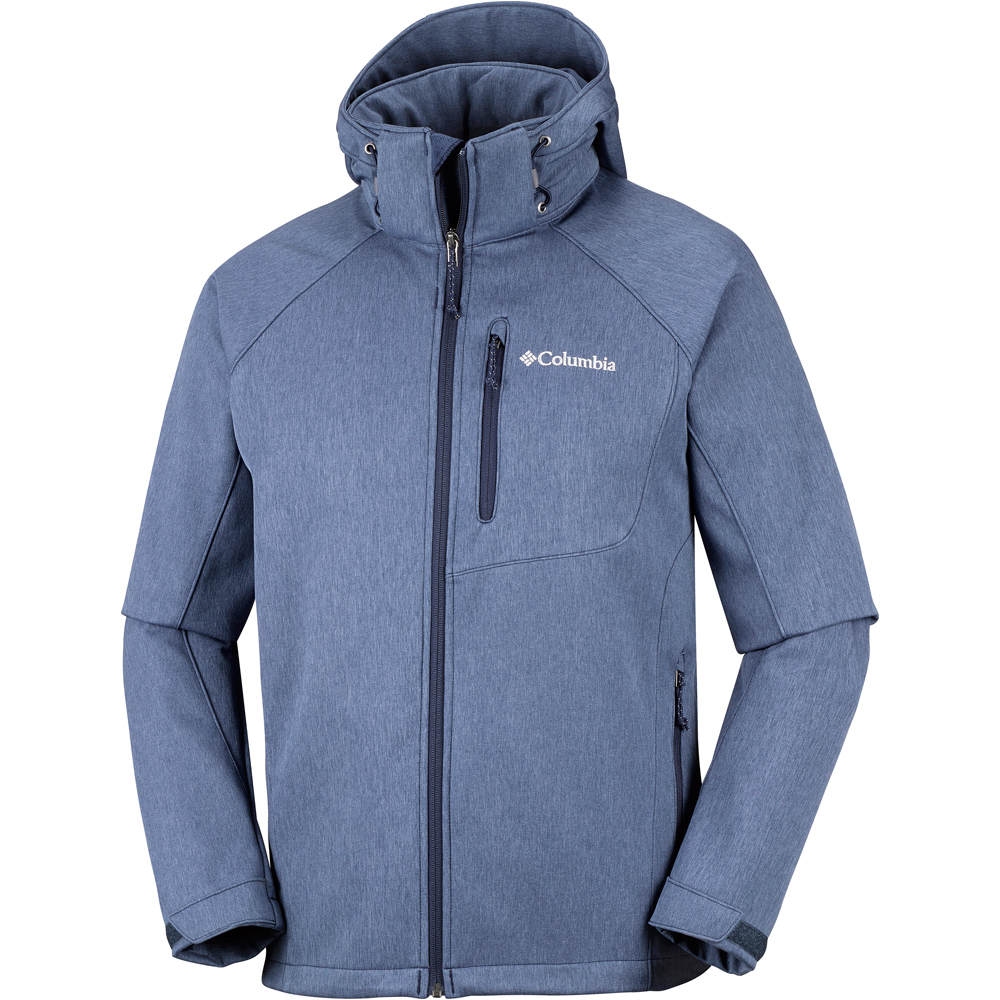 Cascade ridge ii softshell chaqueta softshell hombre Azul (S)