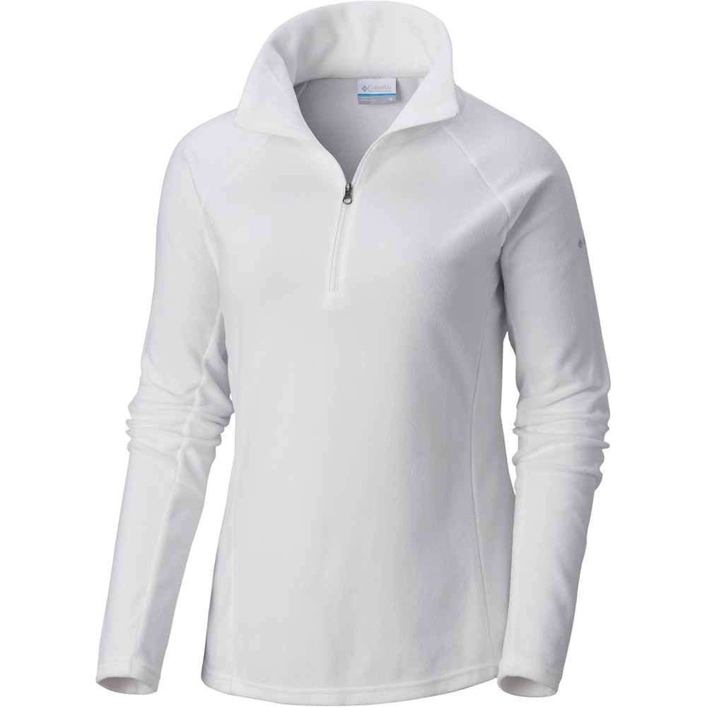 Glacial iv 1/2 zip forro polar mujer Blanco (XL)