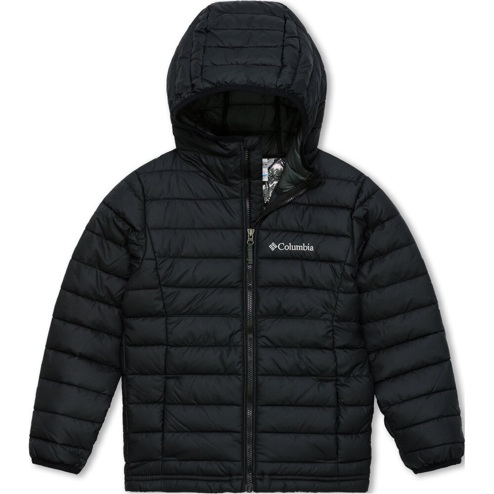 Columbia chaqueta outdoor niño Powder Lite Boys Hooded Jacket vista frontal